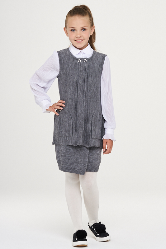 Жилет для девочек 183-7115 Жилет для девочек 183-7115