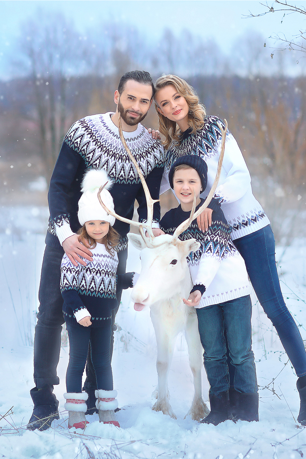 Комплект Family Look Исландия. Вид 1